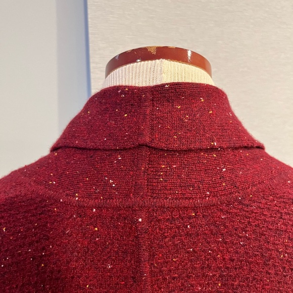 Cashmere open front cascade vest - Picture 5 of 7